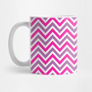 Purple & Pink Stripes Mug